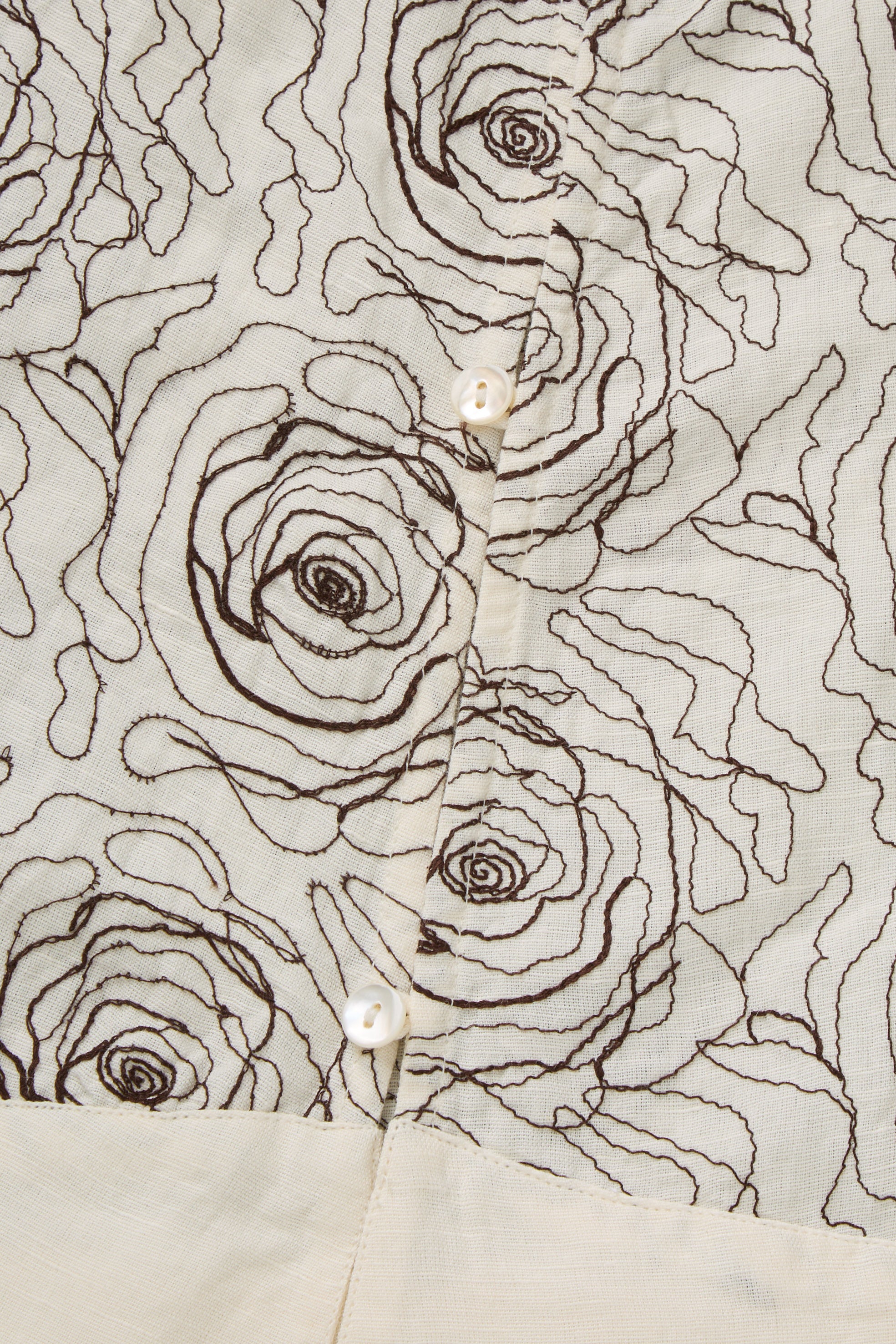 Skall Studio Mollie top Top Ecru